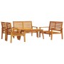 Garden furniture set 5 pieces solid acacia wood by , Garden sets - Ref: Foro24-3211800, Price: 403,04 €, Discount: %