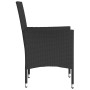 Garden armchairs with cushions 2 pcs black synthetic rattan by , Garden chairs - Ref: Foro24-368108, Price: 130,29 €, Discoun...