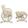 Garden furniture set 2 pieces solid fir wood by , Garden sets - Ref: Foro24-365105, Price: 215,99 €, Discount: %