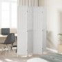 White Paulownia solid wood 4-panel dividing screen by , Room dividers - Ref: Foro24-358723, Price: 121,99 €, Discount: %