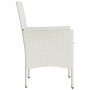 Garden chairs with cushions 2 units white synthetic rattan by , Garden chairs - Ref: Foro24-368115, Price: 167,48 €, Discount: %