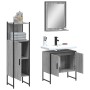 Sonoma gray plywood 3-piece bathroom furniture set by , Bathroom furniture - Ref: Foro24-3214347, Price: 146,79 €, Discount: %