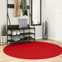 Red OVIEDO short pile rug Ø 160 cm by , Rugs - Ref: Foro24-375634, Price: 64,99 €, Discount: %