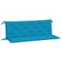 Garden bench cushions 2 pcs light blue 150x50x7 cm by , Cushions for chairs and sofas - Ref: Foro24-361701, Price: 53,99 €, D...