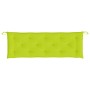 Garden bench cushions 2 pcs bright green 150x50x7 cm by , Cushions for chairs and sofas - Ref: Foro24-361708, Price: 53,99 €,...