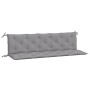 Garden Bench Cushions 2 Pcs Gray Oxford Fabric 180x50x7 cm by , Cushions for chairs and sofas - Ref: Foro24-361717, Price: 61...