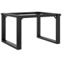 O-frame coffee table legs cast iron 60x40x38 cm by , Table legs - Ref: Foro24-357872, Price: 41,99 €, Discount: %