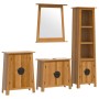 Badezimmermöbel-Set 4-teilig aus massivem Kiefernholz von , Badezimmermöbel - Ref: Foro24-3223464, Preis: 653,70 €, Rabatt: %