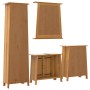 Conjunto de muebles de baño 4 piezas madera maciza de pino de , Muebles de baño - Ref: Foro24-3223464, Precio: 653,70 €, Desc...