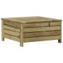 4-piece garden furniture set with impregnated pine wood cushions by , Garden sets - Ref: Foro24-3250775, Price: 424,99 €, Dis...