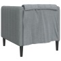 Light gray fabric armchair by , Sofas - Ref: Foro24-372595, Price: 160,99 €, Discount: %