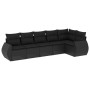 6-teiliges Gartensofa-Set und schwarze synthetische Rattankissen von , Gartensets - Ref: Foro24-3253722, Preis: 447,99 €, Rab...