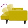 Juego de sofás con cojines 2 piezas terciopelo amarillo de , Sofás - Ref: Foro24-3216272, Precio: 307,09 €, Descuento: %