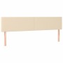 Cama box spring con colchón tela color crema 120x190 cm de , Camas y somieres - Ref: Foro24-3269921, Precio: 411,47 €, Descue...