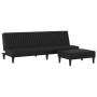 2-teilige Sofagarnitur aus schwarzem Kunstleder von , Sofas - Ref: Foro24-3216285, Preis: 287,99 €, Rabatt: %