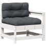 6-piece garden furniture set with solid white pine wood cushions by , Garden sets - Ref: Foro24-3250825, Price: 584,54 €, Dis...