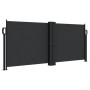 Schwarze einziehbare Seitenmarkise 100x1000 cm von , Sonnenschirme - Ref: Foro24-4004684, Preis: 110,99 €, Rabatt: %