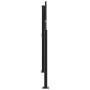 Black retractable side awning 100x1000 cm by , Umbrellas - Ref: Foro24-4004684, Price: 110,99 €, Discount: %