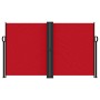 Red retractable side awning 140x1000 cm by , Umbrellas - Ref: Foro24-4004717, Price: 124,99 €, Discount: %