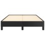 Black synthetic leather bed frame 120x190 cm by , Beds and slatted bases - Ref: Foro24-379496, Price: 94,85 €, Discount: %