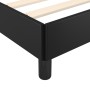 Estructura de cama cuero sintético negro 120x190 cm de , Camas y somieres - Ref: Foro24-379496, Precio: 94,86 €, Descuento: %