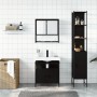 Juego de muebles de baño 3 pzas madera contrachapada negro de , Muebles de baño - Ref: Foro24-3214675, Precio: 209,11 €, Desc...