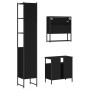 Juego de muebles de baño 3 pzas madera contrachapada negro de , Muebles de baño - Ref: Foro24-3214675, Precio: 209,11 €, Desc...