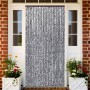 Brown and beige chenille fly curtain 100x230 cm by , Mosquito nets for windows - Ref: Foro24-377374, Price: 65,09 €, Discount: %