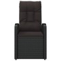 Reclining garden armchairs with cushions 2 pcs black PE rattan by , Garden chairs - Ref: Foro24-319545, Price: 287,99 €, Disc...