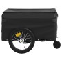 Remolque para bicicleta hierro negro 45 kg de , Remolques para bicicletas - Ref: Foro24-94108, Precio: 88,71 €, Descuento: %