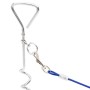 Dog tie out cable with ground stake 3 m by , Pet Leashes - Ref: Foro24-4003379, Price: 18,11 €, Discount: %