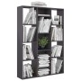 Glossy gray chipboard divider/shelf 100x24x140 cm by vidaXL, Room dividers - Ref: Foro24-800449, Price: 88,40 €, Discount: %