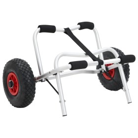 Carrito plegable de kayak aluminio 45 kg de vidaXL, Tráilers para barcos - Ref: Foro24-94873, Precio: 63,99 €, Descuento: %