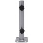 Umbrella base for Ø32/34/38 mm silver steel mast by vidaXL, Umbrella bases - Ref: Foro24-4003372, Price: 20,99 €, Discount: %