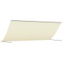 Toldo retráctil de tela y acero crema 400x150 cm de vidaXL, Toldos - Ref: Foro24-368763, Precio: 74,45 €, Descuento: %