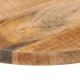 Runde Tischplatte aus massivem rauem Mangoholz Ø 50x1,5 cm von vidaXL, Tischplatten - Ref: Foro24-370003, Preis: 36,92 €, Rab...