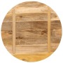 Round table top solid rough mango wood Ø 90x2.5 cm by vidaXL, Table tops - Ref: Foro24-370015, Price: 118,36 €, Discount: %