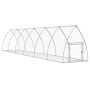 Rabbit cage silver galvanized steel 600x105x120 cm by vidaXL, Cages and habitats for small animals - Ref: Foro24-3281529, Pri...