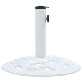 White cast iron parasol base 9 kg 40 cm by vidaXL, Umbrella bases - Ref: Foro24-47864, Price: 55,99 €, Discount: %