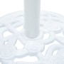 Base de sombrilla de hierro fundido blanco 9 kg 40 cm de vidaXL, Bases para sombrillas - Ref: Foro24-47864, Precio: 55,99 €, ...