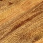 Tablero de mesa ovalado madera maciza de mango 100x40x2,5 cm
