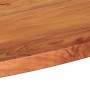 Tablero de mesa ovalado madera maciza de acacia 110x40x2,5 cm