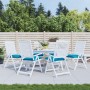 Gartenpalettenkissen 6 Stück blauer Oxford-Stoff 50x50x7 cm von vidaXL, Kissen für Stühle und Sofas - Ref: Foro24-361521, Pre...