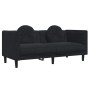 3-piece black velvet sofa set with cushions by vidaXL, Sofas - Ref: Foro24-3209252, Price: 770,46 €, Discount: %