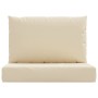 Cojines para palets 2 unidades tela Oxford beige de vidaXL, Cojines para sillas y sofás - Ref: Foro24-361757, Precio: 40,99 €...