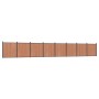 Brown WPC fence panel 1391x186 cm by vidaXL, fence panels - Ref: Foro24-3282805, Price: 2,00 €, Discount: %