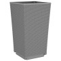 Jardineras 2 unidades PP gris claro 32,5x32,5x57 cm de vidaXL, Maceteros y jardineras - Ref: Foro24-367847, Precio: 64,37 €, ...