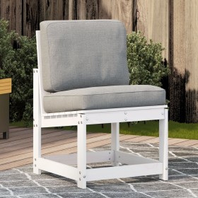 Garden chair solid white pine wood 50.5x55x77 cm by vidaXL, Modular outdoor sofas - Ref: Foro24-832616, Price: 47,99 €, Disco...