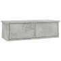 Drawer shelf for concrete plywood wall 60x26x18.5cm by vidaXL, Shelves and shelves - Ref: Foro24-800589, Price: 39,51 €, Disc...