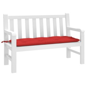 Gartenbankauflage Oxford-Stoff rot 120x50x7 cm von vidaXL, Kissen für Stühle und Sofas - Ref: Foro24-361589, Preis: 34,06 €, ...